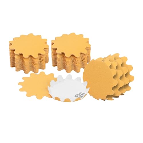Keystone 2 Inch Flex Edge Sanding Disc 50 Pack 120 Grit - size: 2" Flex Edge, style: 120 Grit