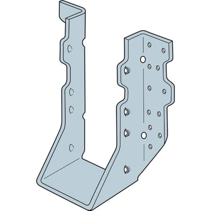 Simpson Strong-Tie HHUS28-2 HHUS 7-1/4 in. Galvanized Face-Mount Joist Hanger for Double 2X Truss