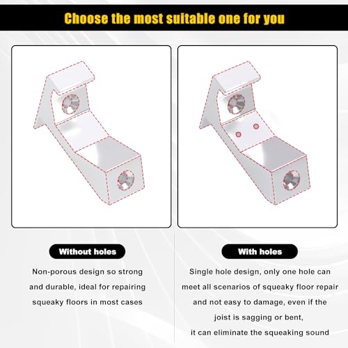Floor Squeak Fix Kit – 6Pk, Black, for 5/8"+ Subfloor