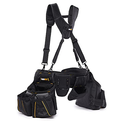 ToughBuilt - Framer Suspension Rig, Quick-Adjust Straps, TB-303-6 - size: Framer Suspension Rig (Small Pouches)