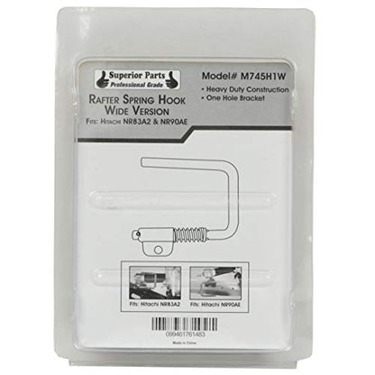 M745H1W Spring Loaded Rafter Hook for Nailer NR83A2 (2-Pack)