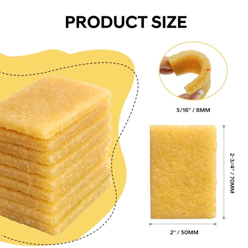 8pcs Natural Rubber Erasers, Rubber Glue and Residue Gum Eraser