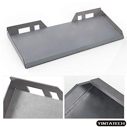 YINTATECH 5/16" Skid Steer Plate Attachment fits for Kubota & Bobcat - size: 5/16 Inch