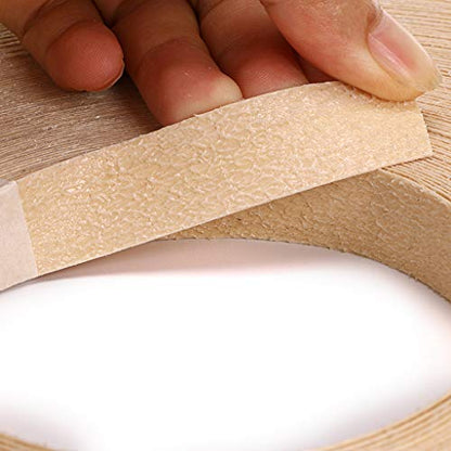 Skelang Maple 3/4" X 250' Roll Wood Veneer Edge Banding Preglued Iron-On with Hot Melt Adhesive Edgebanding Flexible Wood Tape - size: 3/4"×250'