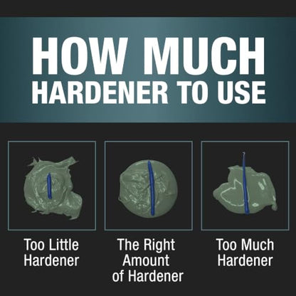 3M Bondo Short Strand Fiberglass Reinforced Filler 1.37 LB (621 g) with Bondo Cream Hardener 0.5 oz (14g), Repair Holes Up To 0.5 IN, Waterproof (SS-PT-ES) - size: 0.5 Ounce (Pack of 1)