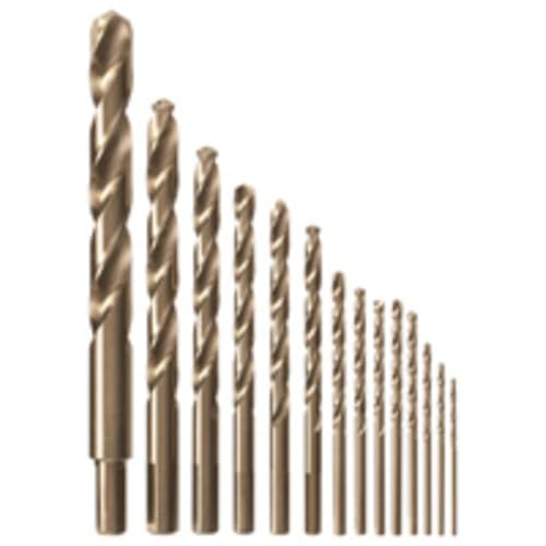 Bosch CO14B 14 pc. Cobalt M42 Drill Bit Set - size: 14-Piece Drill Bit Set