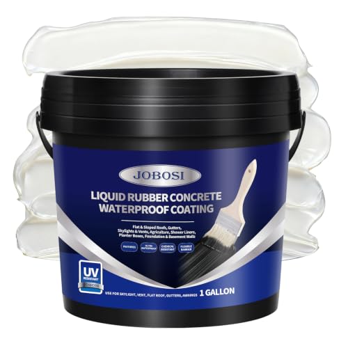 RV Waterproof sealant ， 1 Gal （Transparent） Roof Coating - color: Transparent, size: 1 Gallon