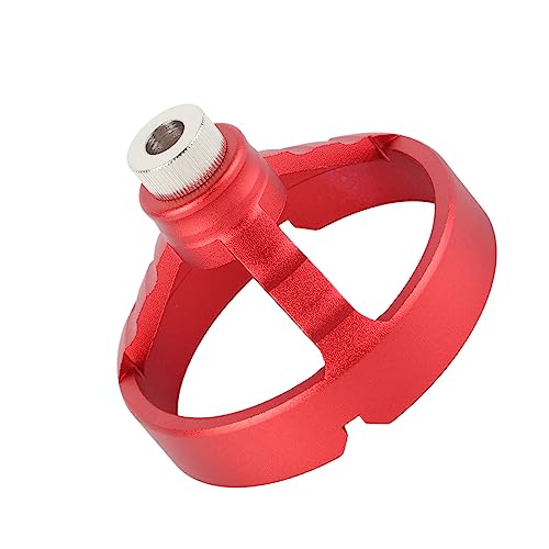 Woodworking Drill Guide, Vertical Hole Puncher with 6 Steel Sleeves 5-10mm, Portable Drilling Fixture for Straight Holes, Precise Angle and Depth Control Locator Tool for Wood