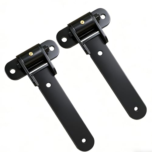 Heavy Duty Gate Hinges-2 Pack 180° Opening Angle, Weld-On or Bolt-On
