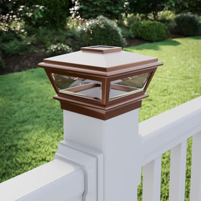 Deckorators Solar Post Cap, Copper VersaCap (2-Pack)