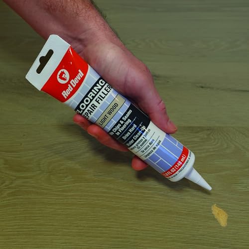 Red Devil 056020 Flooring Repair Filler, 5 oz., Light Wood, 4 Pack - color: Light Wood, size: Pack of 4