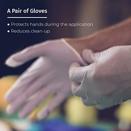 SamaN Staining Kit – Includes Sponge, 2 Cloths and Gloves to Effectively Stain Wood - style: Staining Kit