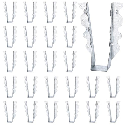 2x8 Joist Hangers 25PCS 20Gauge Rafter Bracket Double Shear Hanger