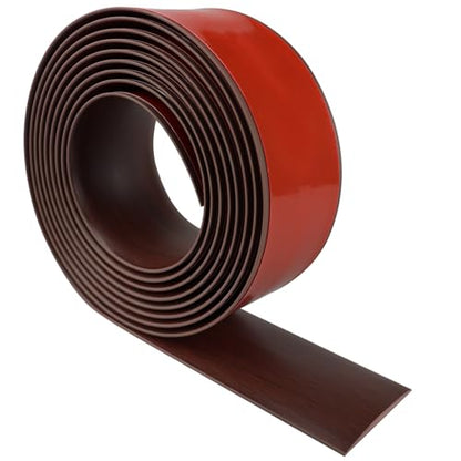 LSGCQ Vinyl Floor Transition Strip Self Adhesive 2" Wide, Wood Grain - color: Red Oak, size: 5cm, 6.6FT