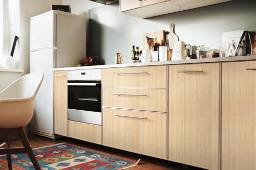 Heroad 197" x 17.7" Contact Paper Peel and Stick Wallpaper Wood Contact Paper for Cabinets and Drawers Countertops Modern Natural Light Wood Grain Oak Maple Cherry Removable Paper Vinyl - color: Light Wood, size: 17.7" x 197"