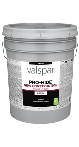 Valspar 91111 White Pro-Hide New Construction Primer, 5 Gallon - size: 1 Fl Oz (Pack of 1), style: CONSTRUCTION