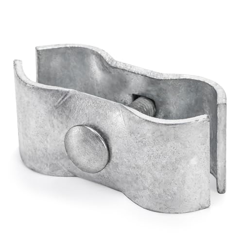 WRINGKIT 10 Pack Dog Kennel Clamps, 1-3/8" Chain Link Fence Panel Clamps