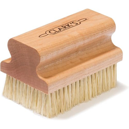 CLARK'S Cutting Board Oil & Wax Brush with Maple Wood Handle - Large - size: Large
