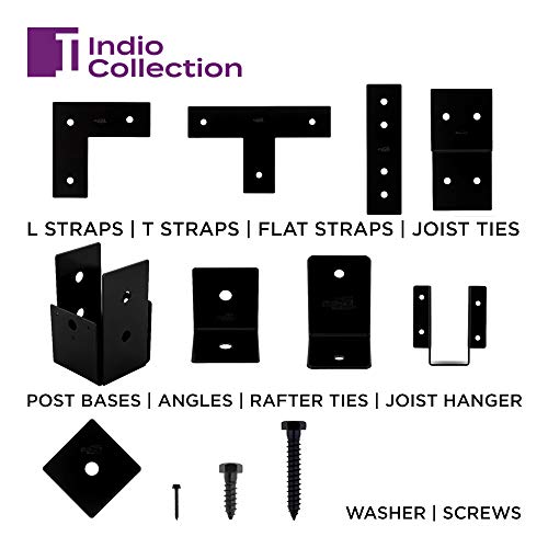 National Hardware N800-022 Lag Screws, Black, 1/2" x 3" - size: 1/2" x 3"