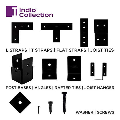 National Hardware N800-022 Lag Screws, Black, 1/2" x 3" - size: 1/2" x 3"