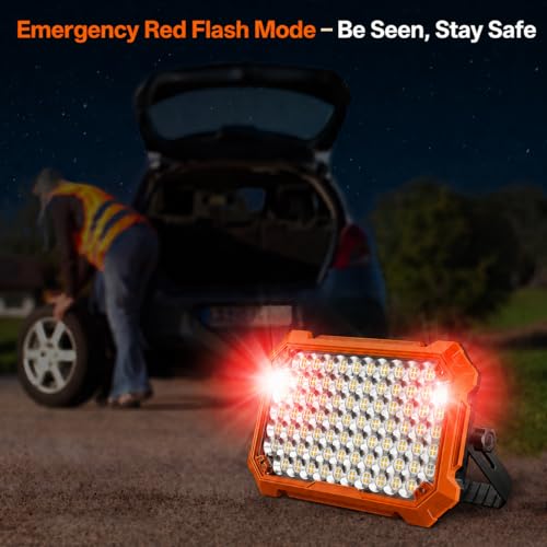 LED Work Light: Rechargeable Portable Magnetic Work Light