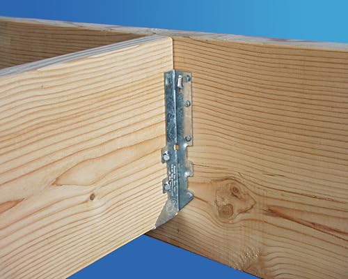 Simpson Strong-Tie LUS26Z LUS ZMAX Galvanized Face-Mount Joist Hanger for 2x6 (Pack of 25)