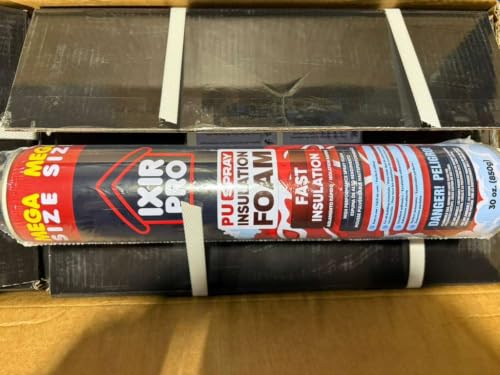 Spray Foam Insulation, 216 Pack x 30 oz, Expanding Foam Sealant Spray - size: 216 Pack
