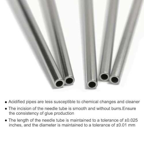 1.5in Mixed Blunt Tip Dispensing Syringe Needle, 4 sizes 20 PCS