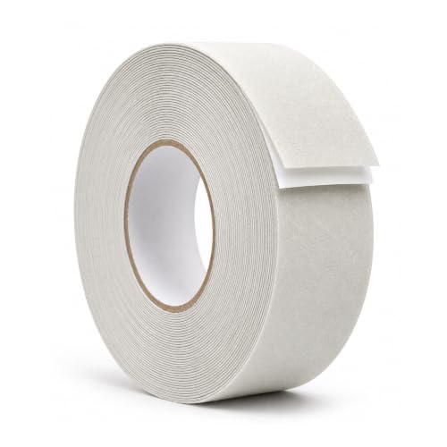 WOD Heavy Duty Anti Slip Tape Clear - 2 inch x 30 ft. Non Skid Treads Weather Proof Indoor/Outdoor Traction Tape for No Slip Stairs ASTC32 - color: Semi Translucent / Transparent, size: 2 Inch (50mm)