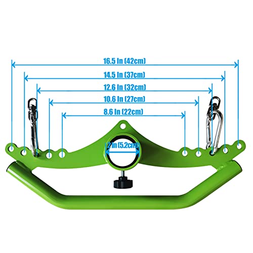 Adjustable Lat Pull down Bar, Cable Machine Attachments for Gym, Home Gym Fitness T-bar Row Pulldown Attachments, Lat Pull Down Machine Wide Grip Neutral Grip Handle - color: SP-05