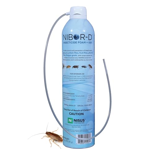 Nisus Nibor-D Insecticide Foam with IGR, 1 Pack, 21 oz Can - size: 1 Pack