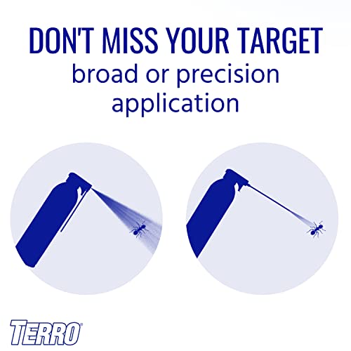 TERRO T1901-6 Ready to Use Indoor and Outdoor Carpenter Ant, Termite, and Carpenter Bee Killer Aerosole Spray - 16 Ounces - style: 1 Pack