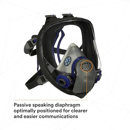 3M Ultimate FX Full Facepiece Reusable Respirator FF-403, NIOSH, ANSI, Lg - size: Large