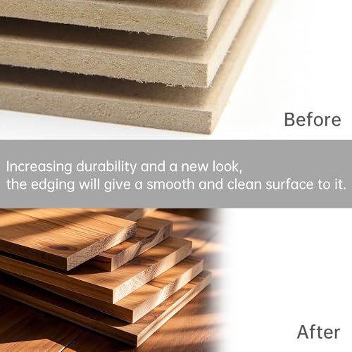 2in*50ft Edge Banding Wood Veneer Strips Adhesive Wood Banding Strips - size: 2 inch * 50 ft (5 cm * 15M)