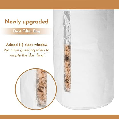 70334 1 Micron Polyester Dust Filter Bag for Wall Mount Dust Collectors