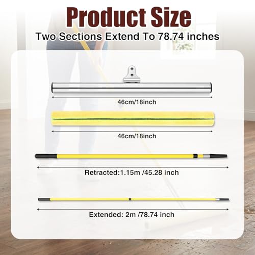 18 Inch T Bar Applicator with Refill Pad for Floor Coating