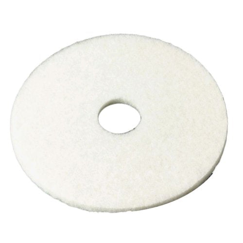 3M White Super Polish Pad, 13, 5/case (4100)
