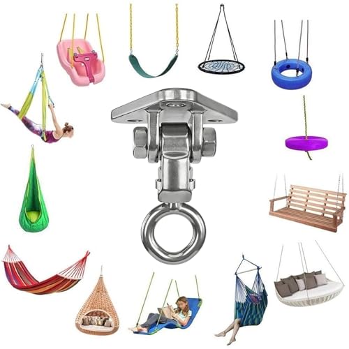 Heavy Duty Stainless Steel Swing Hangers Kit - size: Circular 1PCS