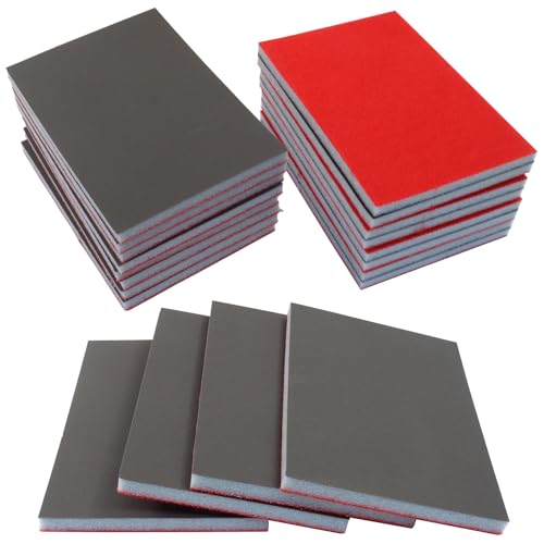 20Pcs 2000 Grit Sanding Sponge Set - style: 2000 Grit-20 Pcs