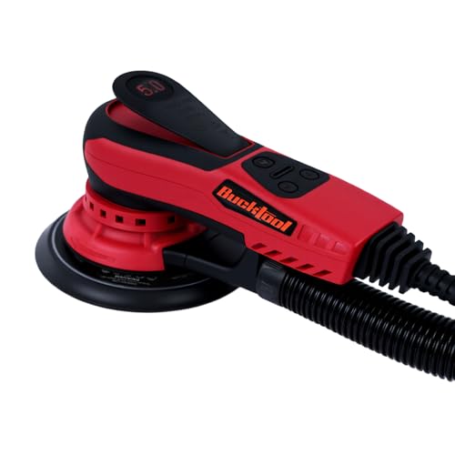 BUCKTOOL 6-Inch Random Orbital Sander, 3A Brushless, 4000-10000 OPM