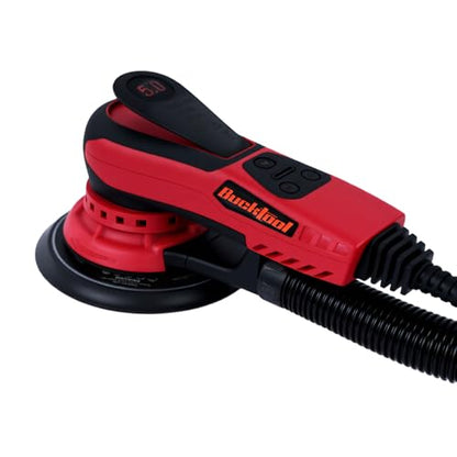 BUCKTOOL 6-Inch Random Orbital Sander, 3A Brushless, 4000-10000 OPM