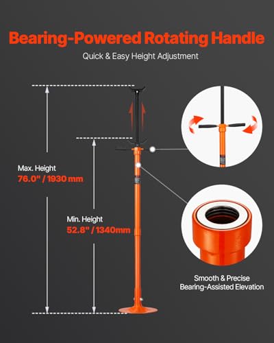 VEVOR Underhoist Support Stand 3/4 Ton Capacity Under Hoist Jack Stand