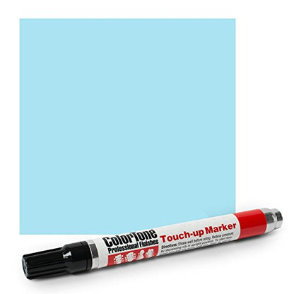 ColorTone Touch-up Marker, Sonic Blue Opaque Lacquer - Nitro Guitar Lacquer - color: Sonic Blue Opaque