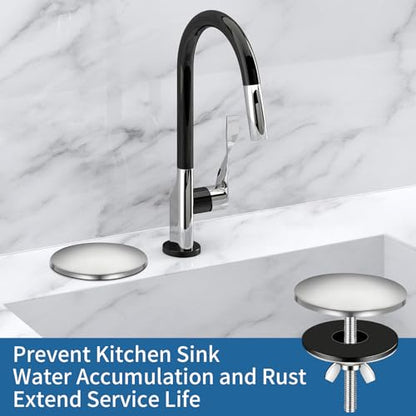 2 Inch Sink Hole Cover,Leak-Proof Metal Plug for Kitchen & Bathroom