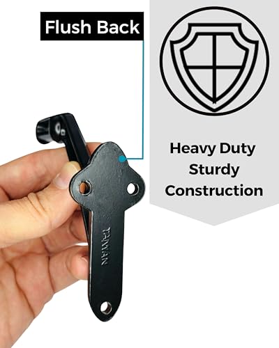 Commercial Handrail Bracket Wall Mounted Oil Rubbed Bronze Black, 3 Pack | HOWTOOL