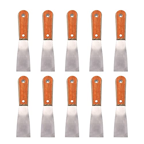 10PCS 4inch Drywall Taping Tools Set Puttyknife Flexible Scraper (1.5inch)