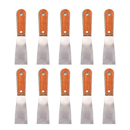 10PCS 4inch Drywall Taping Tools Set Puttyknife Flexible Scraper (1.5inch)