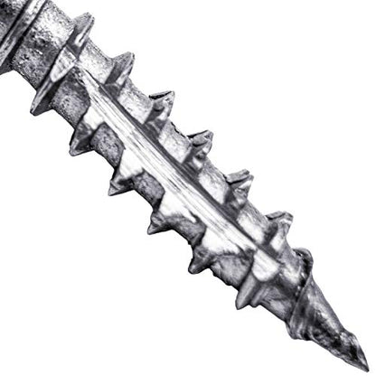 Jake Sales #8 x 1-1/4" Silver Star Stainless Steel Wood Screw Torx/Star Drive Head - 300 Grade Stainless Steel (1 Pound - 230 Approx. Screw Count) - color: STAINLESS STEEL, size: 8x1-1/4"