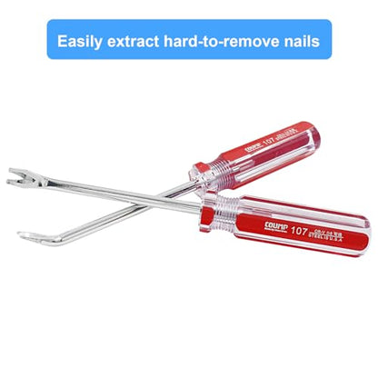 3Pcs 4mm Tack Lifter, Red - color: Red