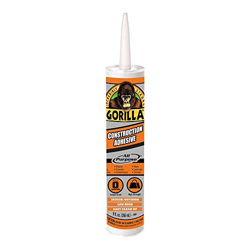 GORILLA 9 oz. Construction Adhesive (12-Pack) - size: 9 Ounces